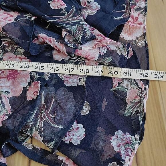 Bardot Tween Girl Cassidy Wrap Dress in Mood Bloom - Picture 14 of 16